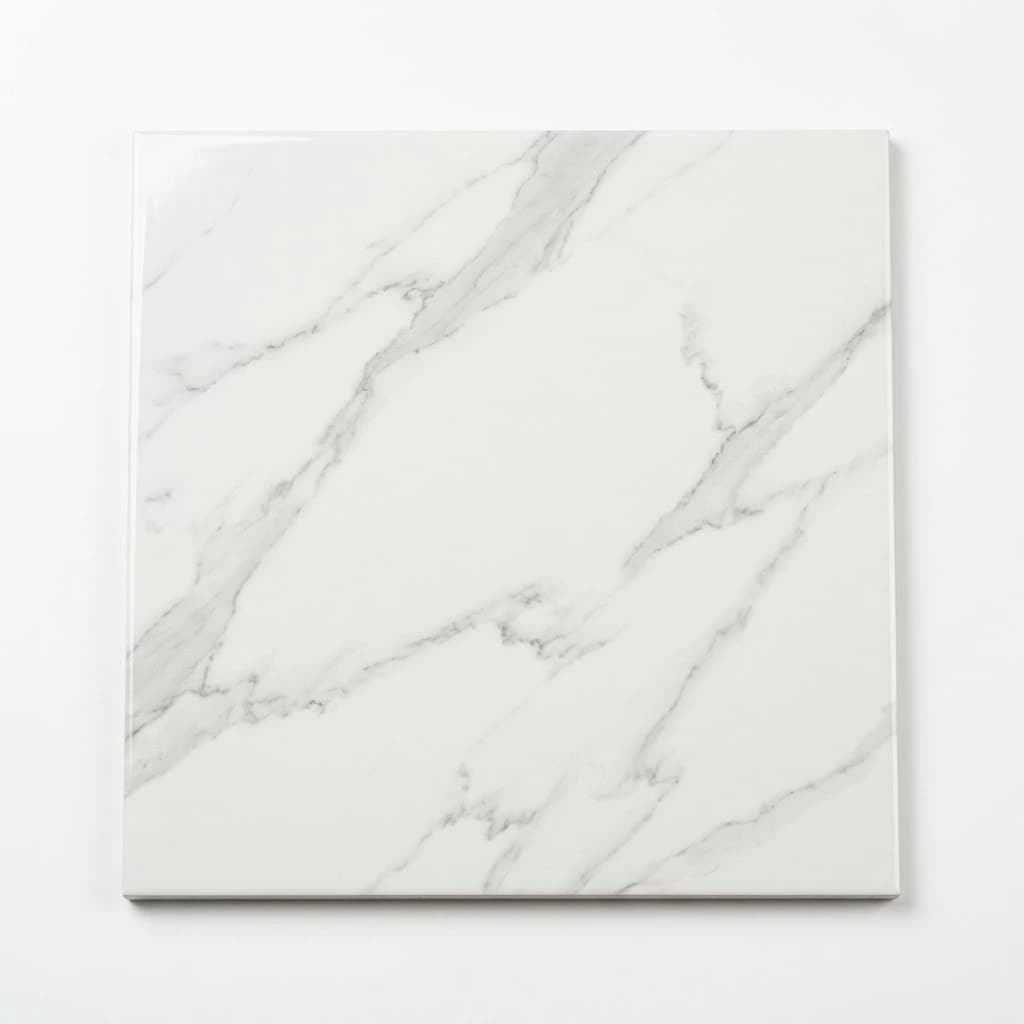 Akij 24x24 Glossy White Marble Floor Tile