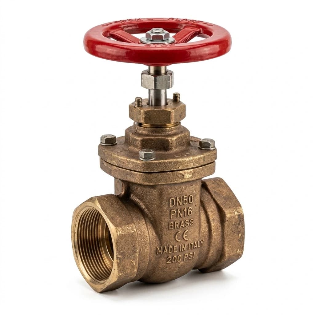 Heavy Duty Brass Gate Valve 2 inch