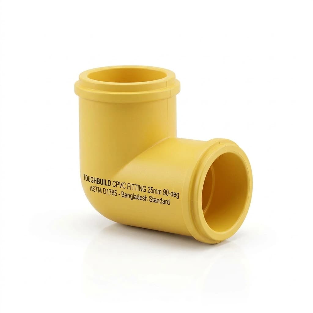 CPVC 90-Degree Elbow Fitting