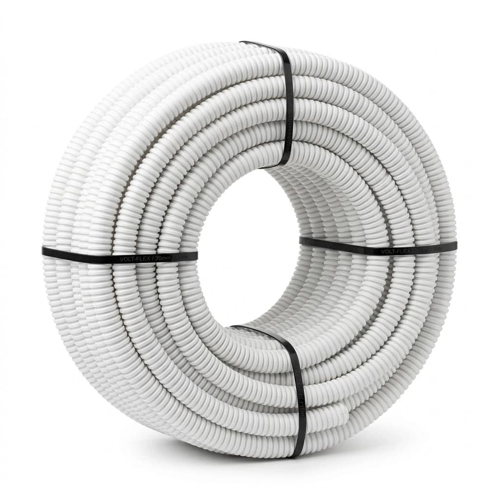 1-inch PVC Flexible Corrugated Conduit Roll