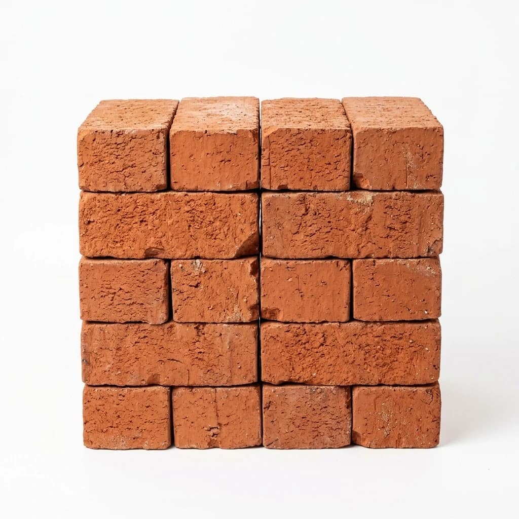 Premium Red Clay Construction Bricks